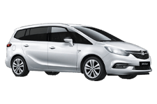 Van Hire Great Yarmouth - Vauxhall Zafira 7-Seater - Minibus hire Great yarmouth